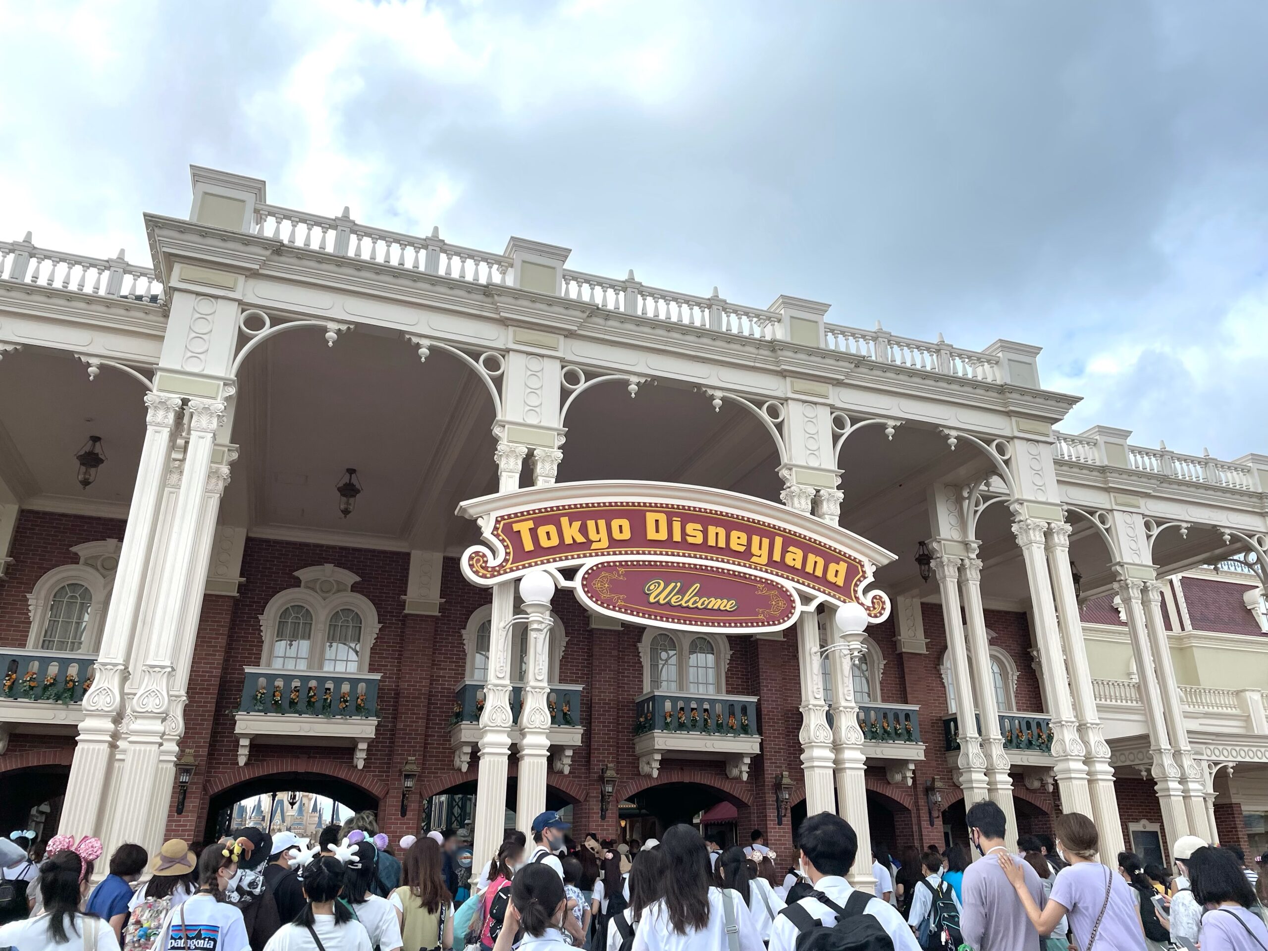 夏ディズニー入口